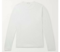 Standard T-Shirt aus Flammgarn-Baumwoll-Jersey