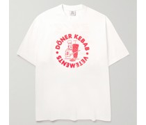 Oversized-T-Shirt aus Baumwoll-Jersey