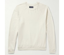 Sweatshirt aus Biobaumwoll-Jersey in Stückfärbung
