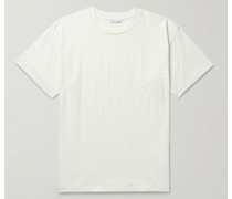 University T-Shirt aus Baumwoll-Jersey