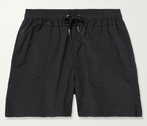 Motion Shorts aus einer Mischung aus recyceltem Nylon und Baumwolle mit Kordelzugbund