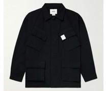 Hemdjacke aus Ripstop aus einer Baumwollmischung