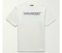 T-Shirt aus Baumwoll-Jersey mit Print
