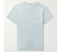 OB Classic Slim-Fit Garment-Dyed Cotton-Jersey T-Shirt