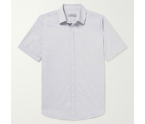 Cotton and Linen-Blend Shirt