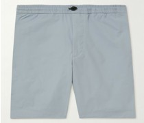 Straight-Leg Cotton-Blend Ripstop Shorts