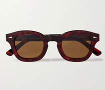 Le Marais Sonnenbrille mit D-Rahmen aus Azetat in Schildpattoptik