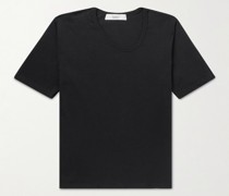 Uneven T-Shirt aus Baumwoll-Jersey