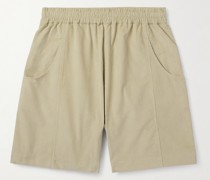 Shorts aus Baumwollcord