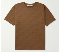 T-Shirt aus recyceltem Stretch-Jersey