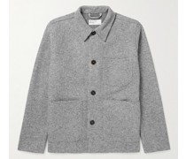 Wool-Blend Fleece Field Jacket