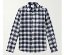 Arne 5166 kariertes Hemd aus Baumwollflanell