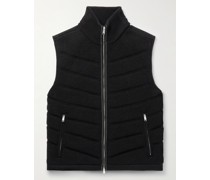Quilted Cashmere Down Gilet
