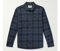 Lermond Checked Cotton-Flannel Shirt