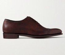 Melvin Oxford-Schuhe aus Leder mit Querkappe
