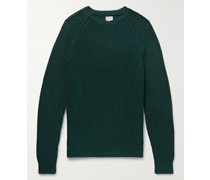 Slim-Fit Cotton Sweater