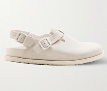Tokio Clogs aus Veloursleder
