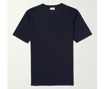 T-Shirt aus einer Woll-Seidenmischung
