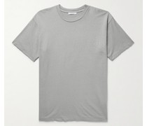 University T-Shirt aus Baumwoll-Jersey