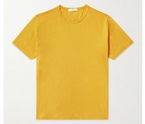 T-Shirt aus Baumwoll-Jersey in Stückfärbung