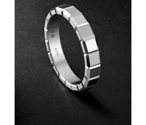 Ice Cube Ring aus 18 Karat Weißgold