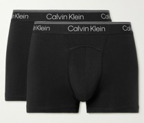 Set aus zwei Retropants aus Stretch-Baumwolle