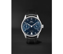 Portugieser Automatic 42.3mm Stainless Steel and Alligator Watch, Ref. No. IW500710
