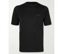 Power T-Shirt aus Mesh mit Logoprint