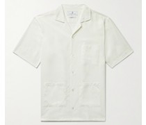 Phillips Camp-Collar Silk Shirt