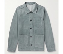 Jacke aus Veloursleder