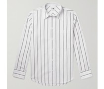Max 5287 Hemd aus Baumwollpopeline mit Streifen