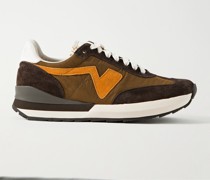 FKT Runner Sneakers aus einer Nylon-Mischung mit Besätzen aus Veloursleder und Leder