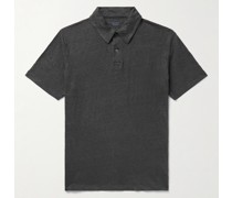 Slub Linen Polo Shirt
