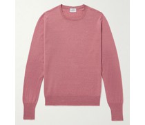 Pullover aus einer Kaschmir-Leinenmischung