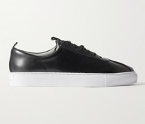 Sneakers aus Leder