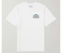 T-Shirt aus Biobaumwoll-Jersey mit Print