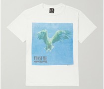 + FORESOMEONE Nightmare T-Shirt aus Baumwoll-Jersey mit Print in Distressed-Optik