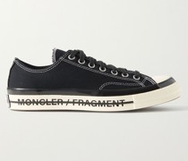 + Converse 7 Moncler Fragment Fraylor III Canvas Sneakers