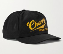 Baseballkappe aus Twill mit Logoprint
