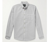Lobo Hemd aus Baumwollcord mit Button-Down-Kragen
