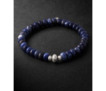 Spirit Armband mit Zierperlen, Details aus Silber und Sodalith