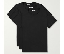 Three-Pack Lyocell and Pima Cotton-Blend Jersey T-Shirts