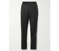 Mayfair Slim-Fit Tapered Pinstriped Wool-Twill Suit Trousers