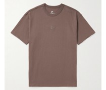 Sportswear Premium Essentials T-Shirt aus Baumwoll-Jersey mit Logostickerei