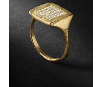 Tokyo Ring aus Gold mit Diamanten