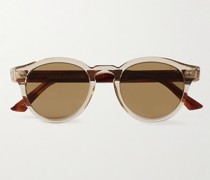 1378 Round-Frame Acetate Sunglasses