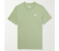 NSW T-Shirt aus Baumwoll-Jersey mit Logostickerei