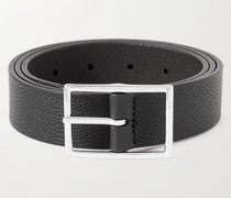 3cm Reversible Full-Grain Leather Belt