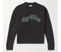 Bacchus Sweatshirt aus Baumwoll-Jersey mit Print