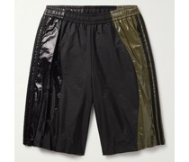 + adidas Originals Shorts aus Shell in Colour-Block-Optik